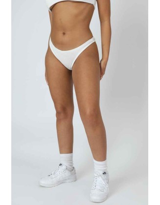 V Front Cheeky Bum Knicker Ivory