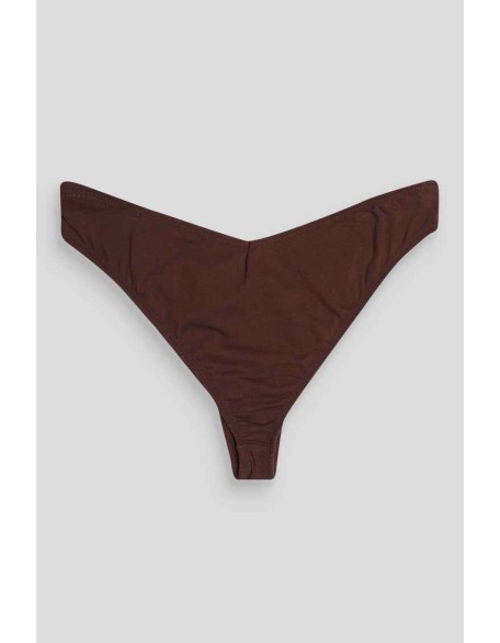 Curve V Front Knicker Chocolate