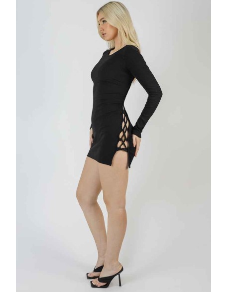 Extreme Lace Up Dress
