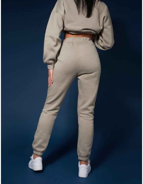90S Oversized Joggers Khaki