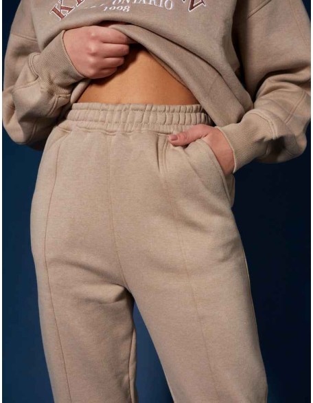 Seam Front 90S Joggers Ash