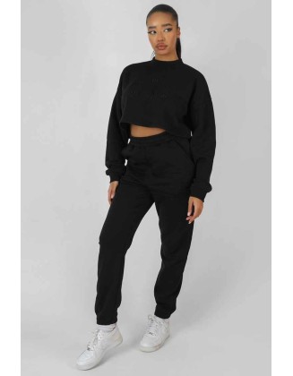 Kaiia Self Love Club Joggers Black