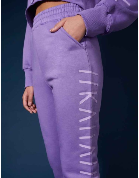 Kaiia Slogan 90'S Joggers Violet