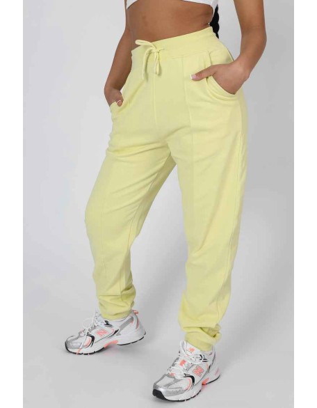 Seam Front 90S Jogger Lemon