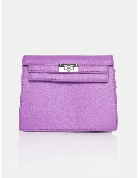 The Devlin Purple PU Mini Bag