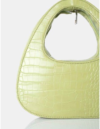 The Arch Soft Green Croc Grab Bag